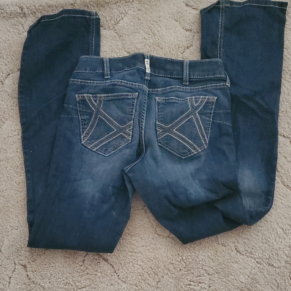 Ariat Women's Dark Blue Boot Cut Jeans